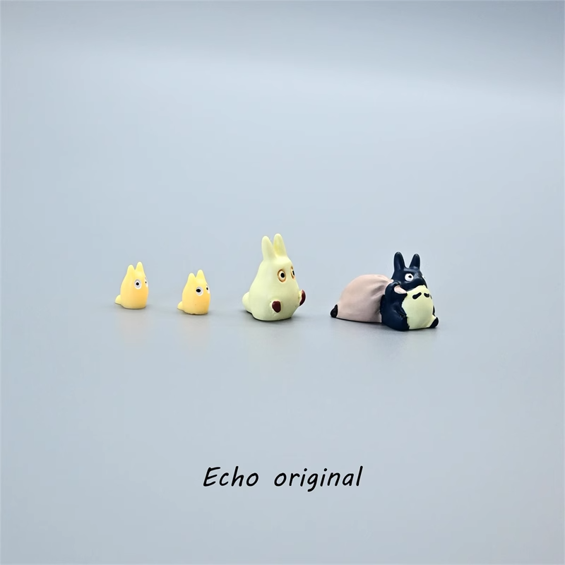 Bonsai Garden Ideas - となりのトトロかわいいミニミニチュアフィギュアDIYマイクロ風景盆栽アクセサリー車のダッシュボード装飾用の小さな装飾品