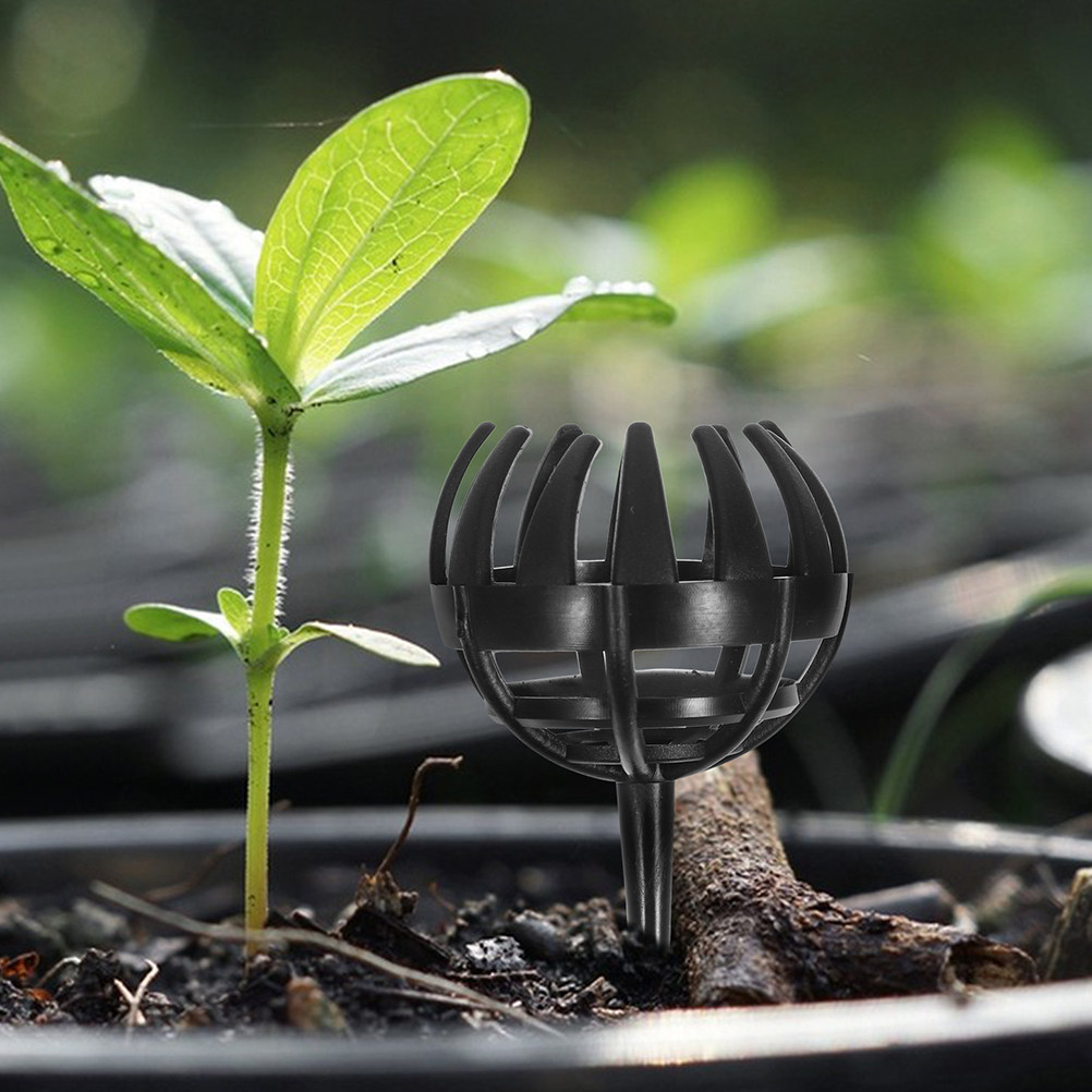 Bonsai Garden Plants - 10個入り肥料ボックス 再利用可能なプラスチック製盆栽肥料バスケット ガーデニング用肥料容器 徐放型植栽用