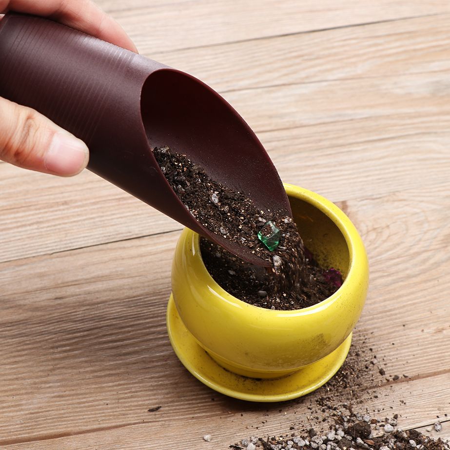 Bonsai Gardenia - プラスチック製の庭の手入れ用の芝生の形をしたポーチ,植物が付いた園芸用の小さなガーデンツール,1ユニット