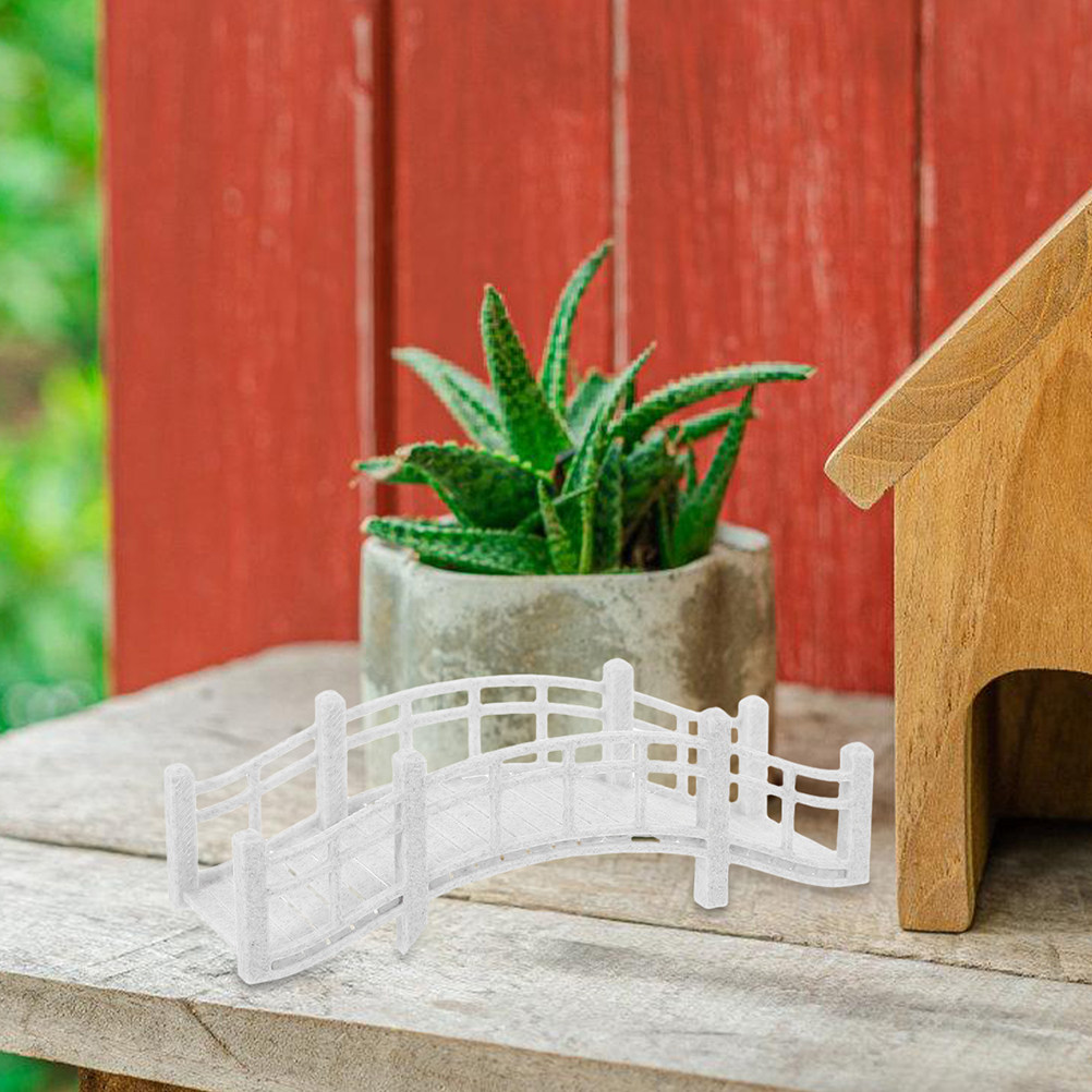Bonsai Garden Set Up - 絶妙なヴィンテージアーチブリッジミニチュア、マイクロランドスケープガーデン、盆栽、水槽の装飾に最適、エレガントで防水、簡単設置。