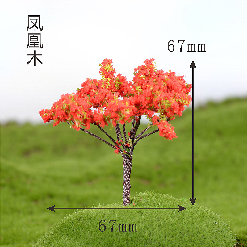 1/5 ピース/セットミニツリー妖精の庭のミニチュアマイクロ - Bonsai Gardenia のレビューと価格