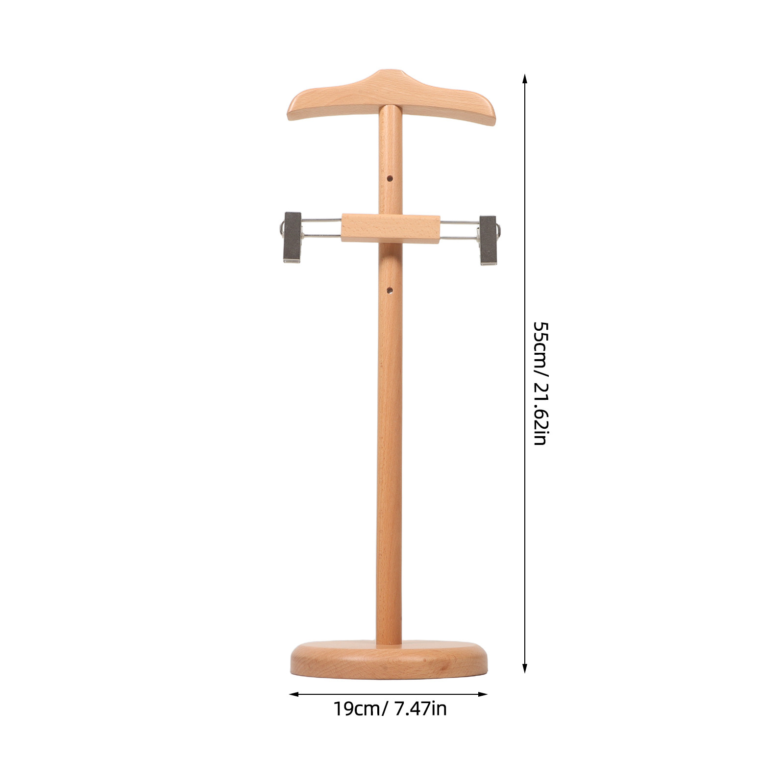 ベビー服ディスプレイスタンド 高さ調節可能 木製ドレスハンガ - Display Stand Wood のレビューと価格