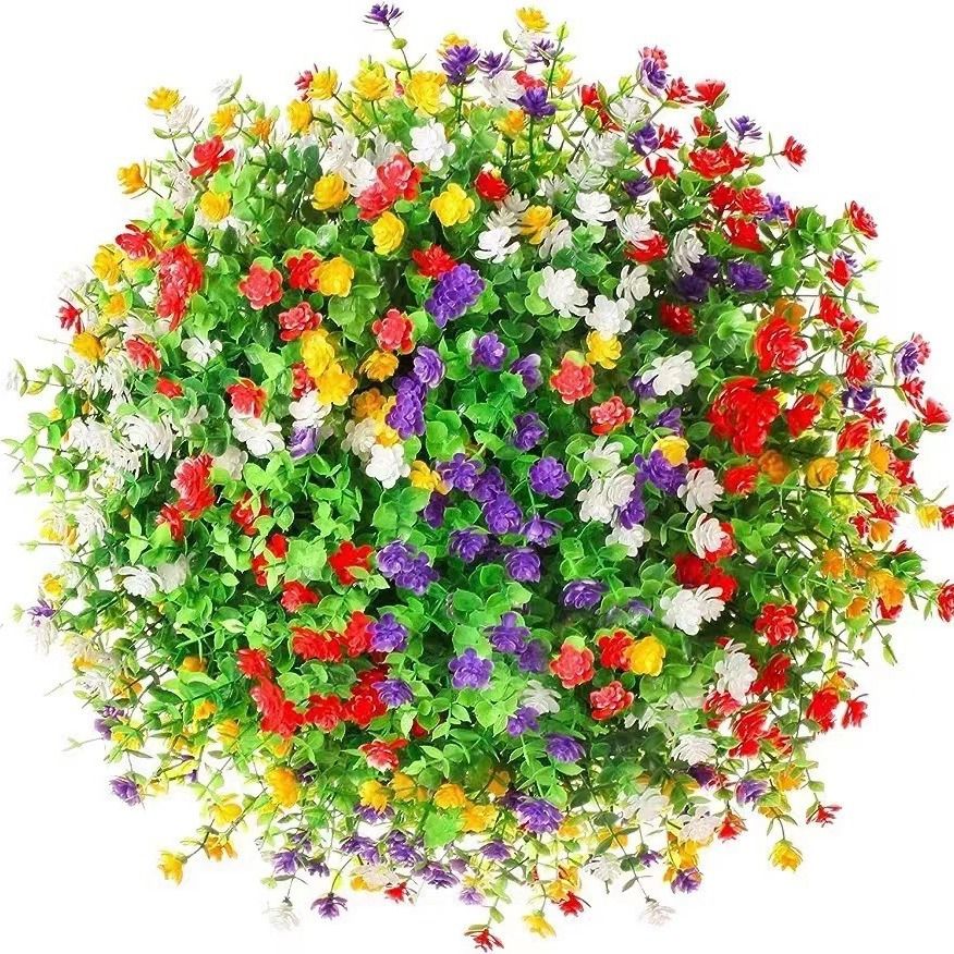 3/6 個人工植物の花ユーカリベビーブレスフェスティバル結婚 - Bonsai Garden Ideas のレビューと価格