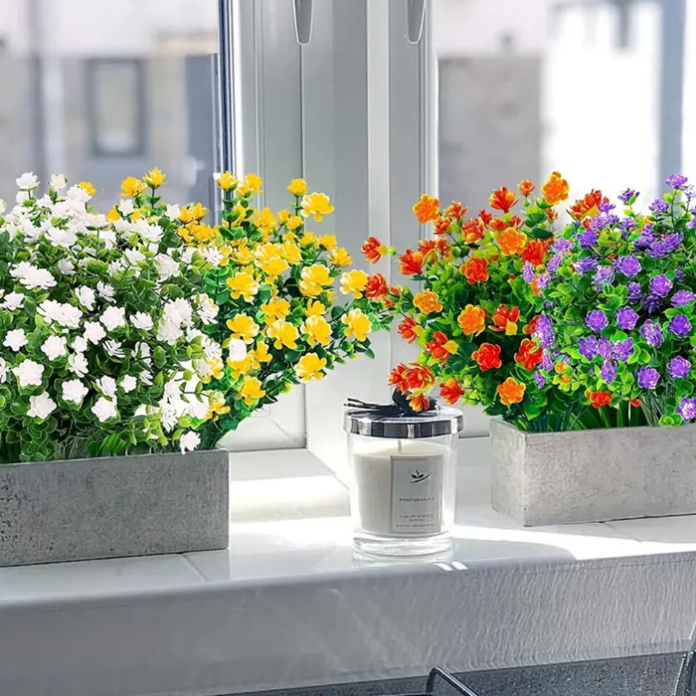 3/6 個人工植物の花ユーカリベビーブレスフェスティバル結婚 - Bonsai Garden Ideas のレビューと価格