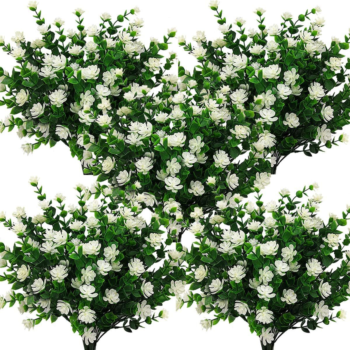 3/6 個人工植物の花ユーカリベビーブレスフェスティバル結婚 - Bonsai Garden Ideas のレビューと価格