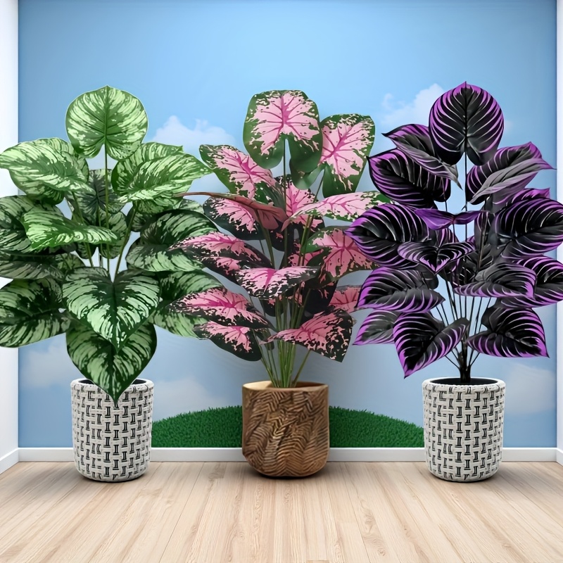 3 個 60 センチメートル大型人工緑の植物セット庭の装飾  - Bonsai Gardenia のレビューと価格