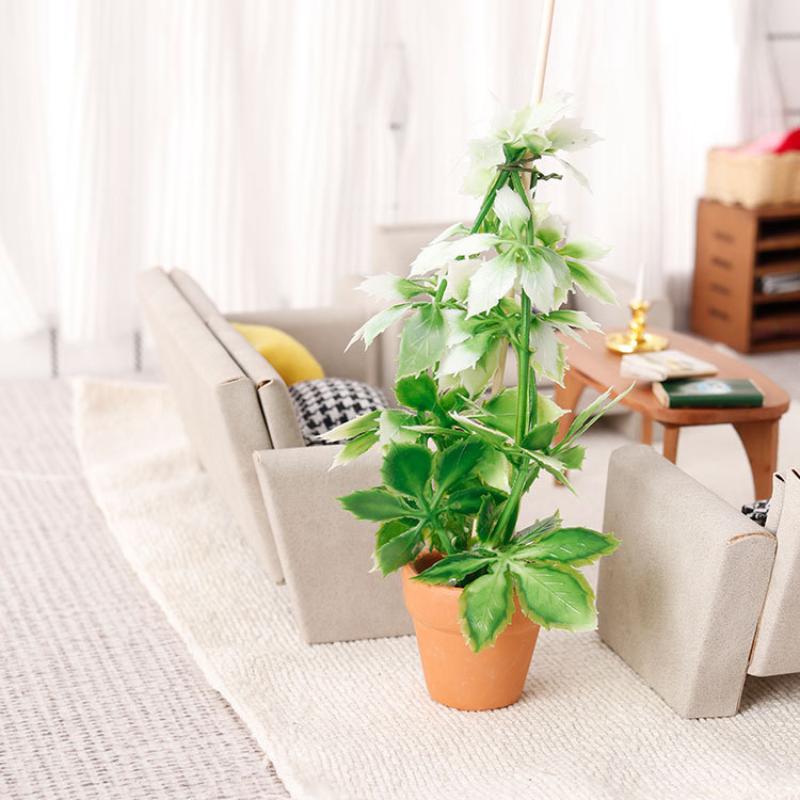 1/12 ドールハウスシミュレーション緑植物盆栽モデルドール - Bonsai Garden Plants のレビューと価格