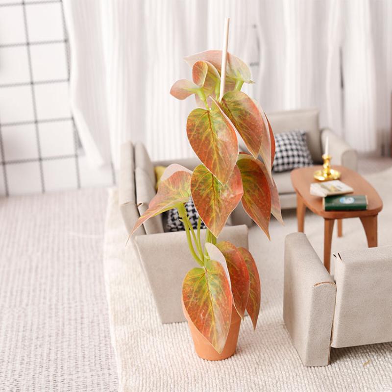 1/12 ドールハウスシミュレーション緑植物盆栽モデルドール - Bonsai Garden Plants のレビューと価格