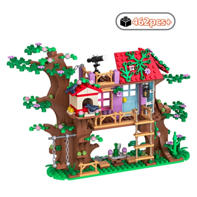 462 個シティフレンズバードツリーハウスビルディングブロッ - Bonsai Garden Ideas のレビューと価格