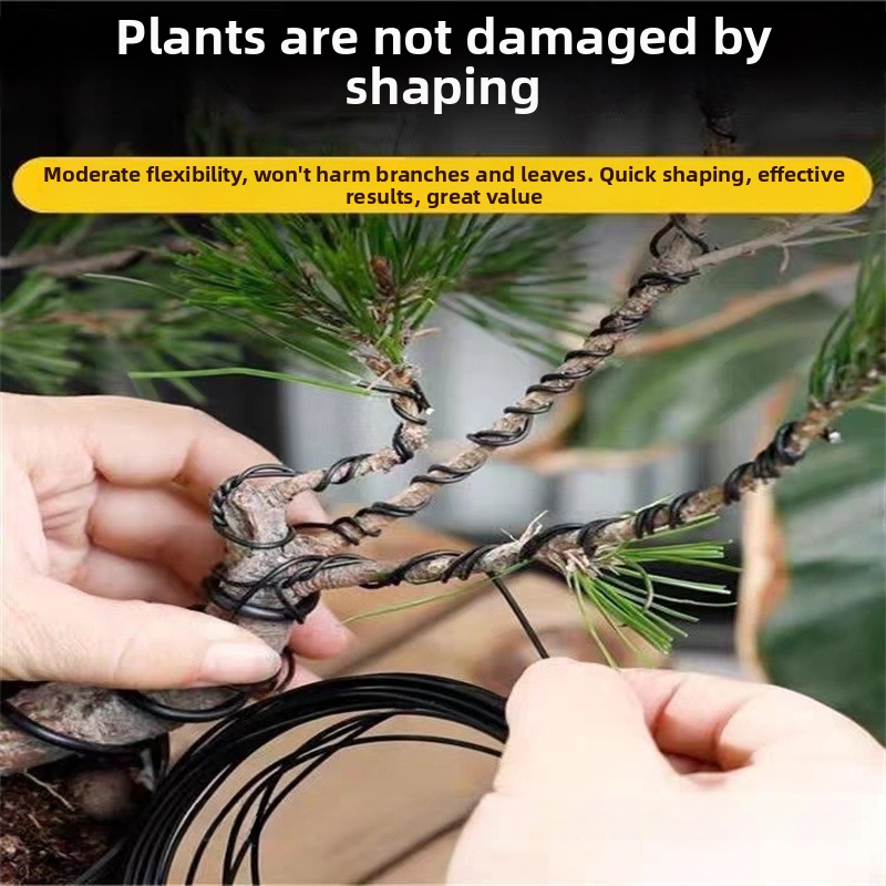 1.5MM盆栽ワイヤー アルミ盆栽トレーニングワイヤー モデ - Bonsai Garden Plants のレビューと価格