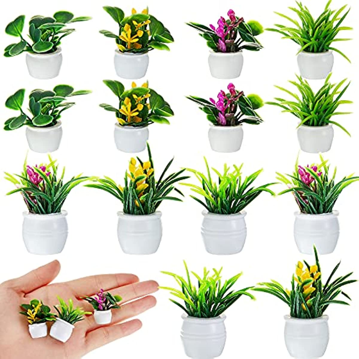 ドールハウス植物、ミニチュア盆栽、ミニ鉢植え、フラワーモデル - Bonsai Garden Mini のレビューと価格