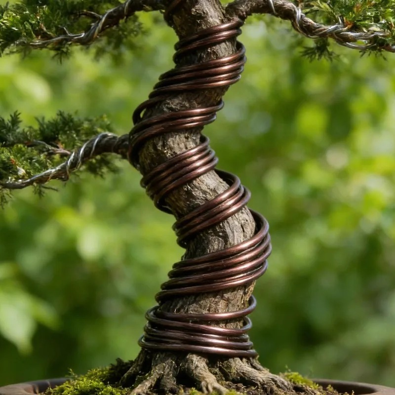 5 メートル盆栽トレーニングワイヤーセット庭の植物サポート用 - Bonsai Wire Aluminum のレビューと価格