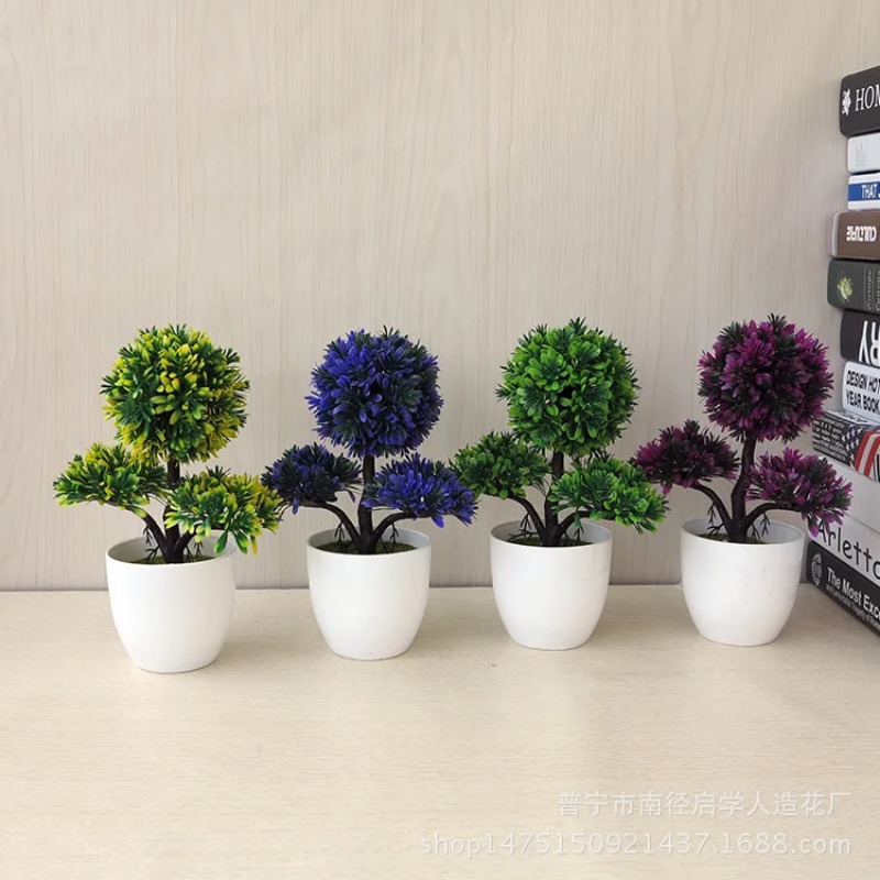 人工小型樹木鉢植え植物、偽物の盆栽、テーブル装飾用植物、家庭 - Bonsai Gardenia のレビューと価格