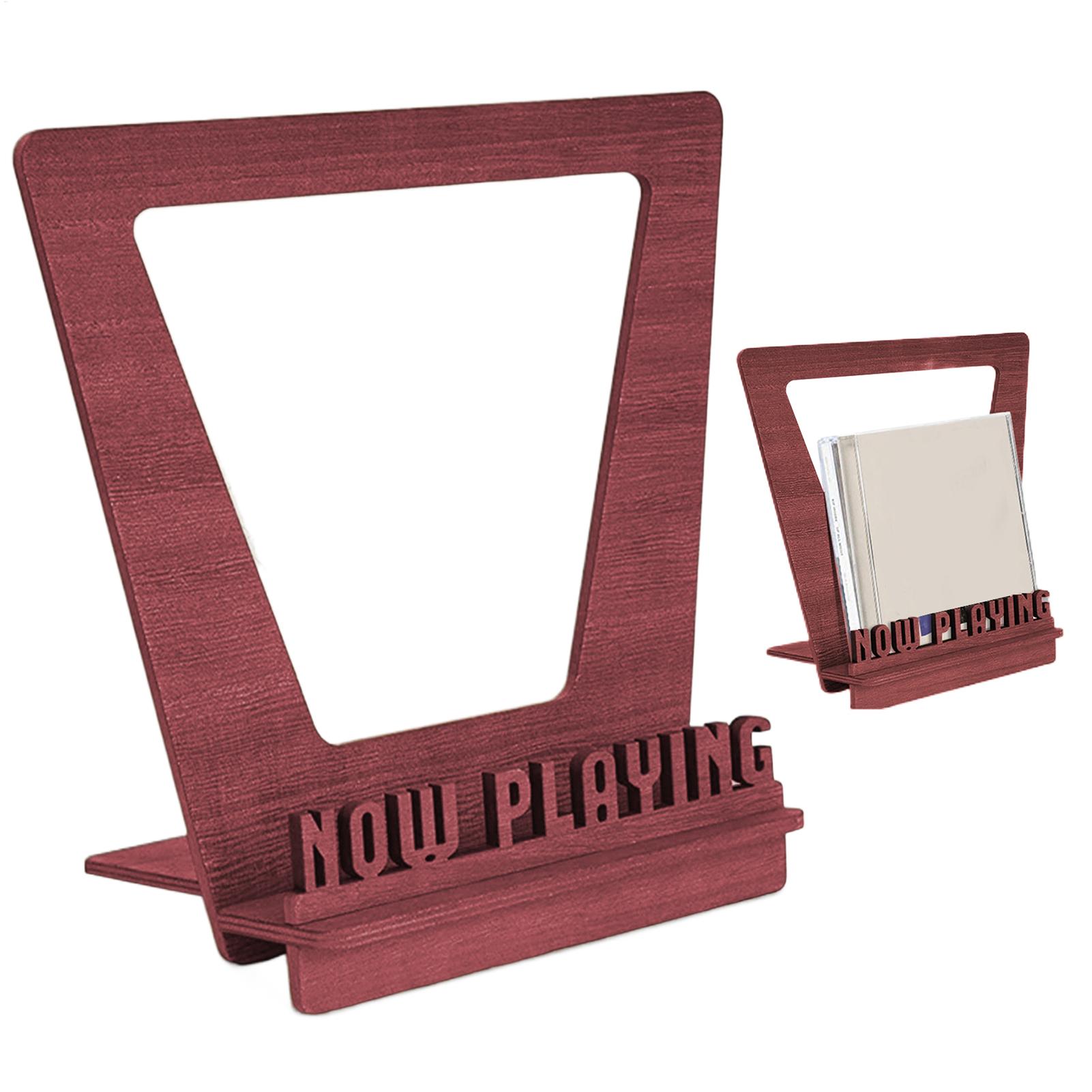 木製レコードホルダー、木製スタンド、レコード収納ラック、アル - Display Stand Wood のレビューと価格