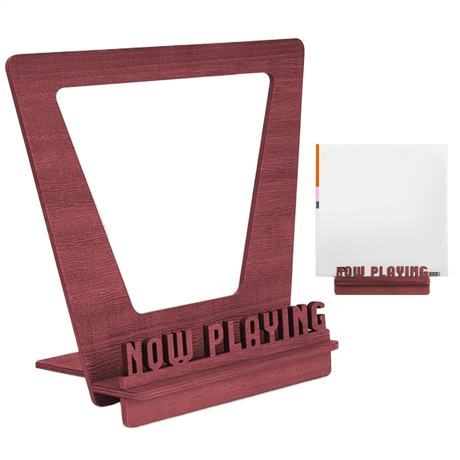 木製レコードホルダー、木製スタンド、レコード収納ラック、アル - Display Stand Wood のレビューと価格