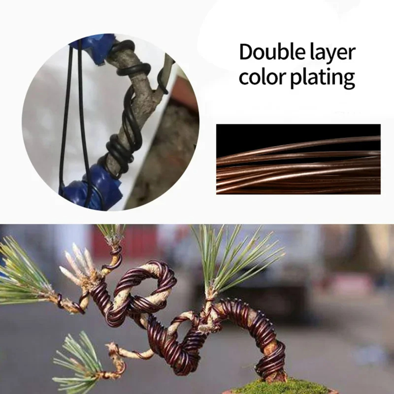 陽極酸化アルミニウム盆栽トレーニングワイヤー、植物サポート、 - Bonsai Wire Aluminum のレビューと価格